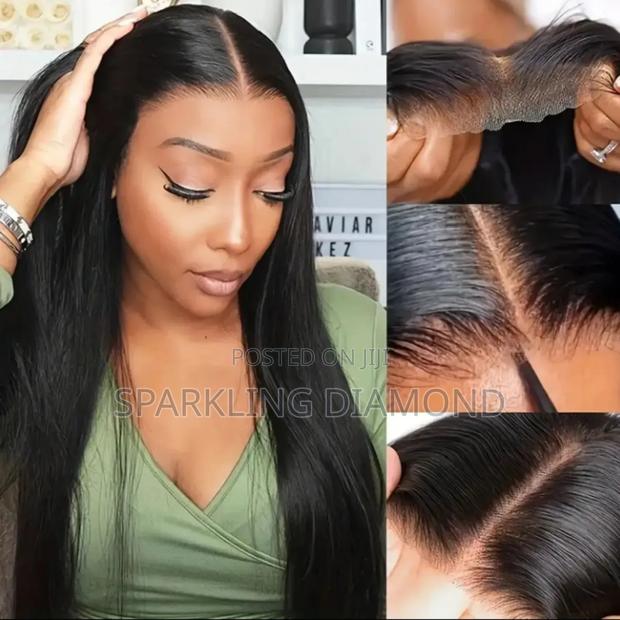 26” Premium Glueless Human Hair Wig | Natural Hairline | Ready to Wear photo 3