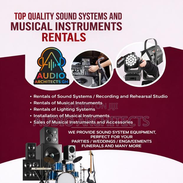Rentals of Stage Lights and Musical Instruments · Photo 2