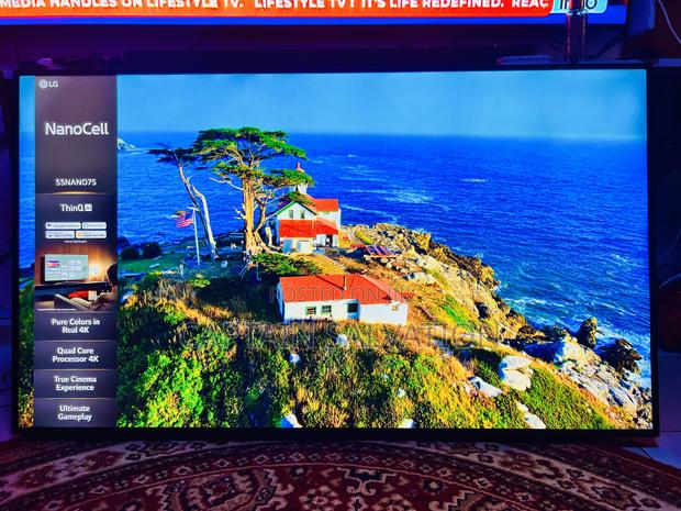 Lg Nanocell Smart Tv 55 Inches 2021 Model Uk Used photo 2