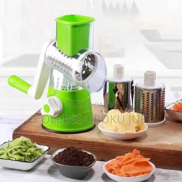 Cheese Grater Rotary Handheld Vegetable Slicer, Shredder Family Cook photo 4