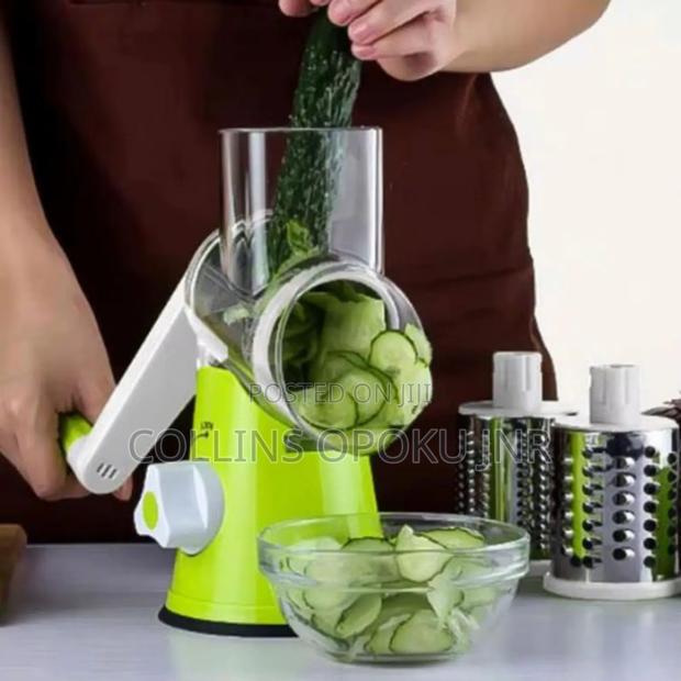 Cheese Grater Rotary Handheld Vegetable Slicer, Shredder Family Cook photo 5