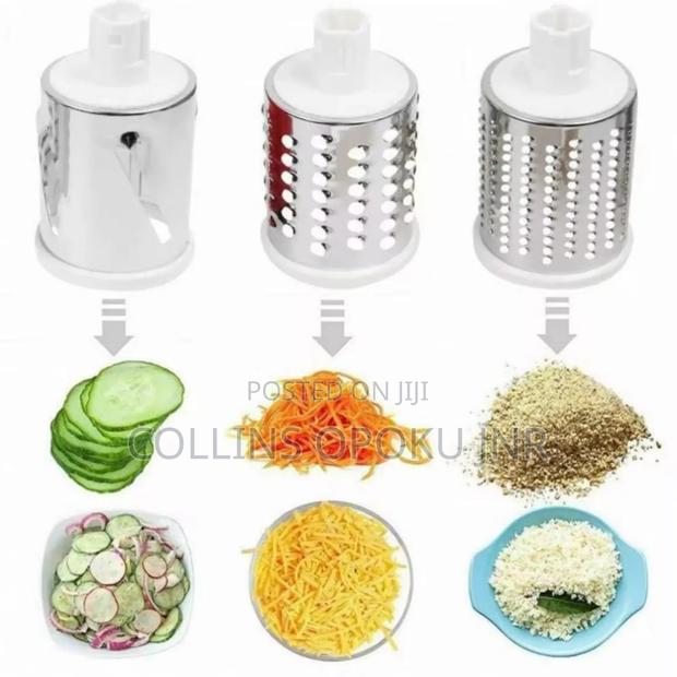 Cheese Grater Rotary Handheld Vegetable Slicer, Shredder Family Cook photo 6