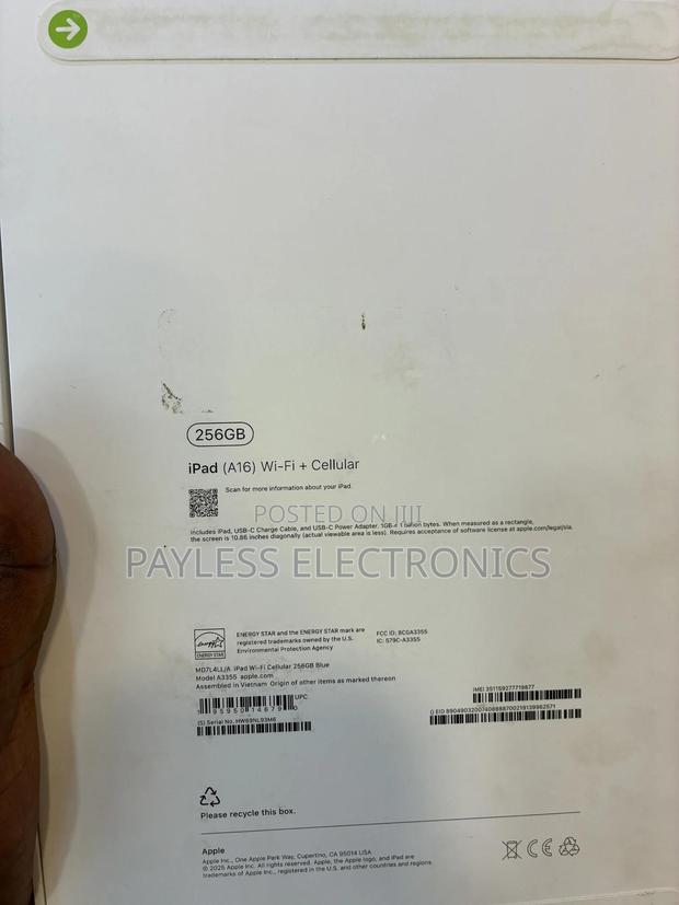 New Apple iPad (2025) 256 GB photo 3