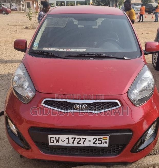 Kia Morning 2014 Red