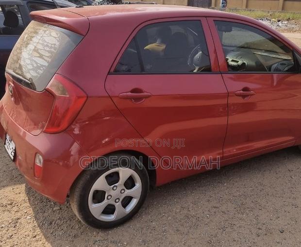 Kia Morning 2014 Red