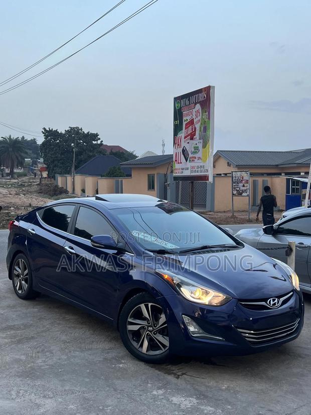 Hyundai Elantra Limited 4dr Sedan (1.8L 4cyl 6A) 2014 Blue