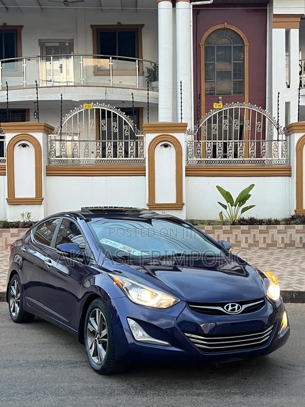 Hyundai Elantra Limited 4dr Sedan (1.8L 4cyl 6A) 2014 Blue