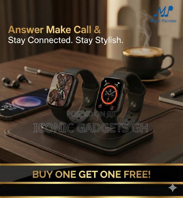 Series Ultra Smartwatch With Wireless Charging(Buy 1 Get 1 Free Bundle photo 2