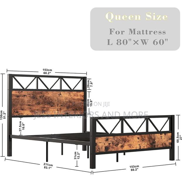 Bed Frame (Queen Size)Wykeisha photo 4