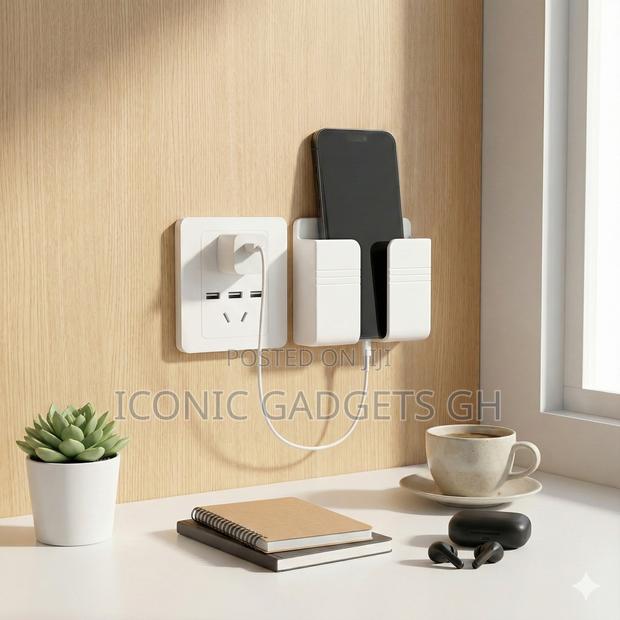 Universal Wall-Mount Phone Charging Holder photo 2