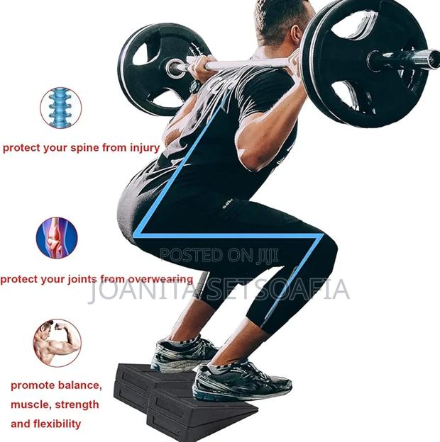 Squat Wedge Block ( 3 Pieces Adjustable) photo 5