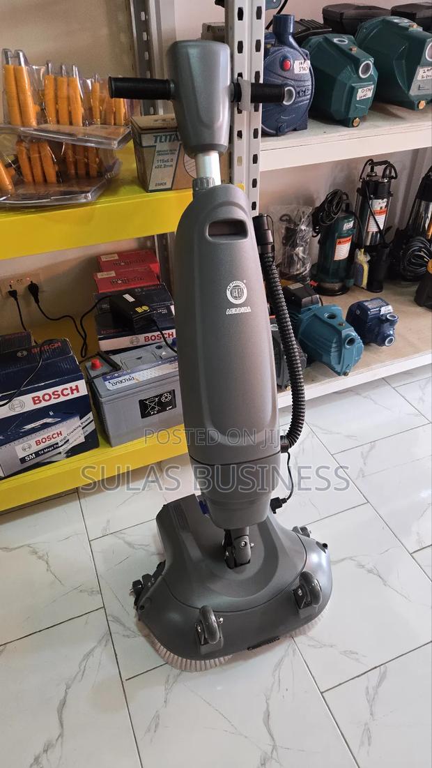 Cordless Floor Scrubbing Machine for Home Cleaning Purposes. photo 10