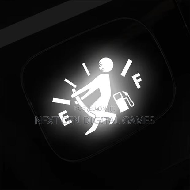 Car Fuel Funny Sticker photo 2