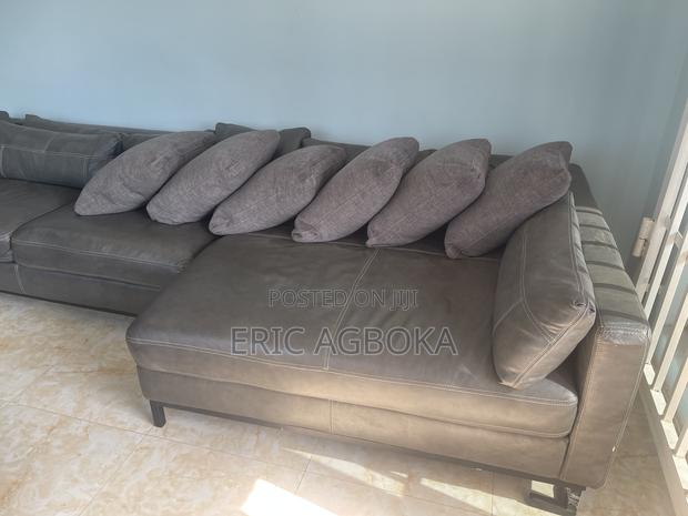 Contemporary Leather Sofa