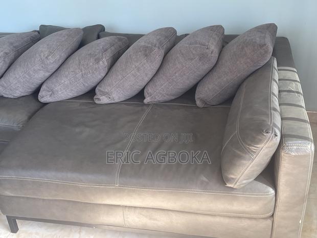 Contemporary Leather Sofa