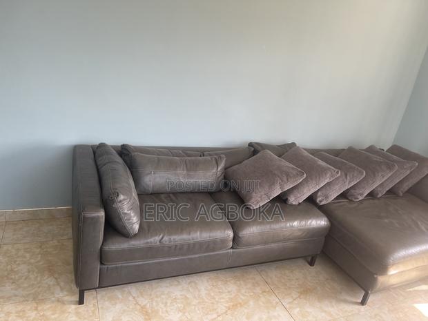 Contemporary Leather Sofa