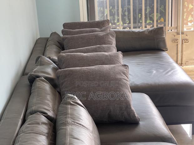 Contemporary Leather Sofa
