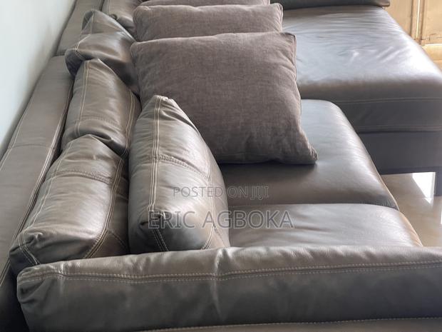 Contemporary Leather Sofa
