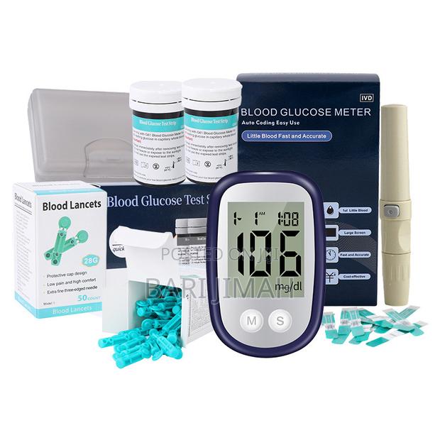 Auto Coding Glucometer Machine + 50 Test Strips and 50 Lancets · Photo 3