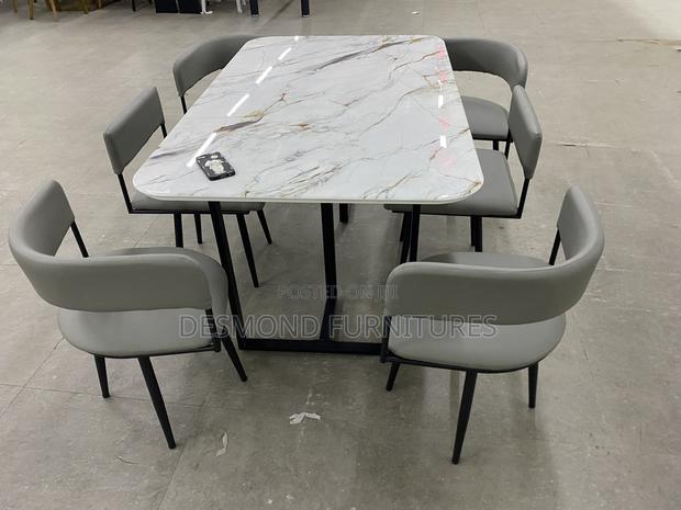 Dining Table With 6 Chairs Code-909 photo 3