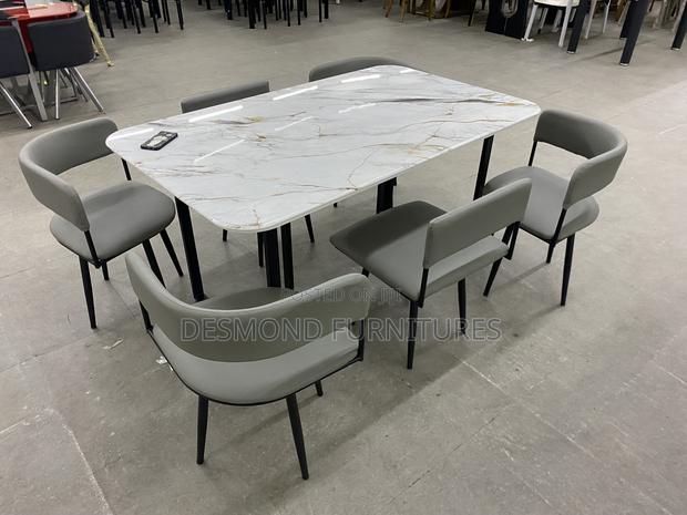 Dining Table With 6 Chairs Code-909
