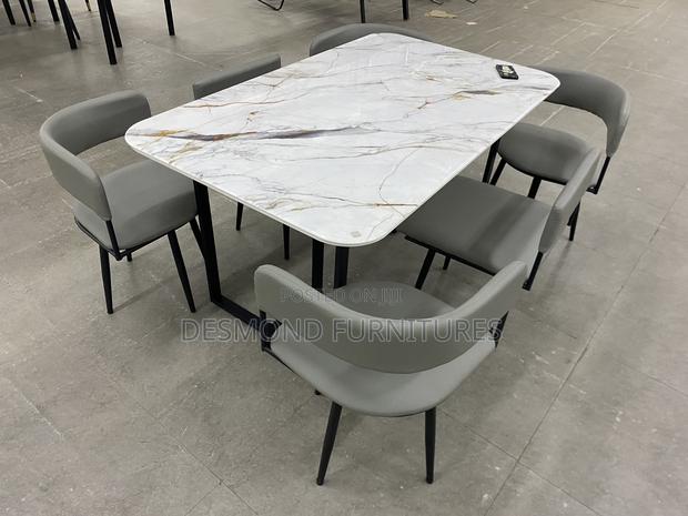 Dining Table With 6 Chairs Code-909 photo 2