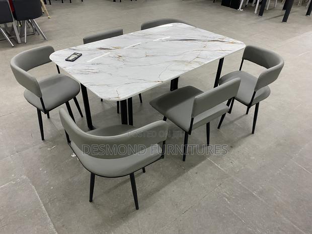 Dining Table With 6 Chairs Code-909 photo 5