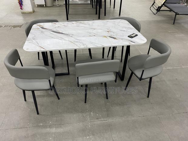 Dining Table With 6 Chairs Code-909 photo 4