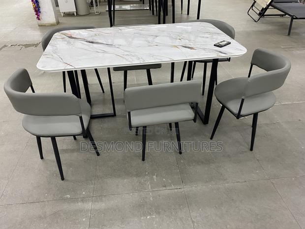 Dining Table With 6 Chairs Code-909 photo 6