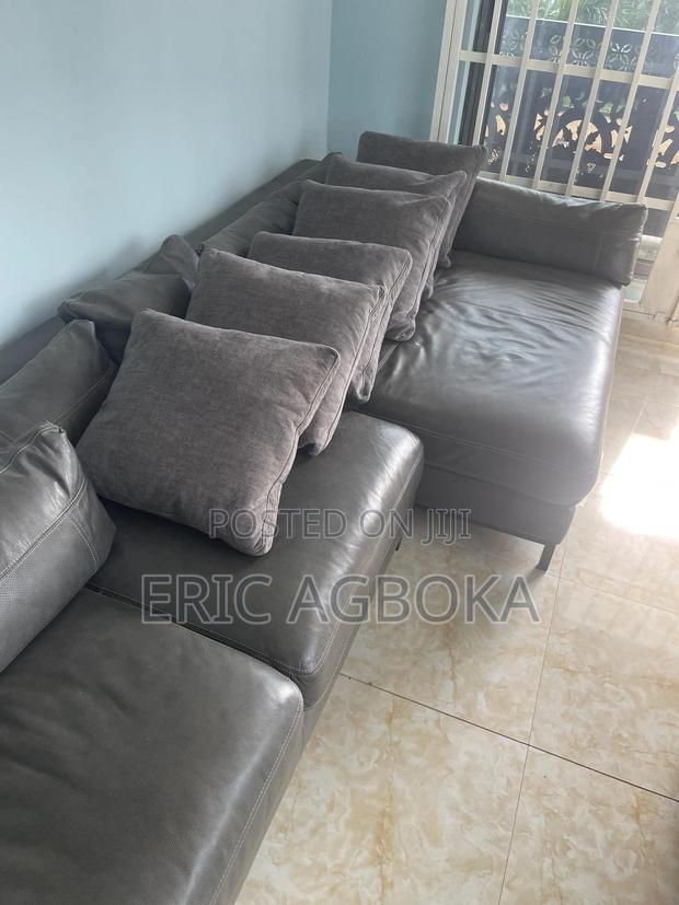 Contemporary Leather Sofa