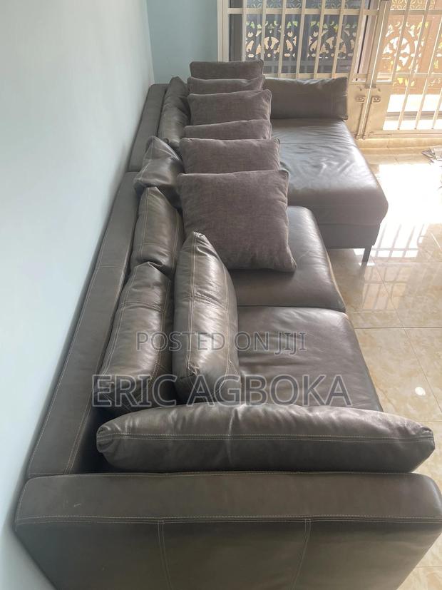 Contemporary Leather Sofa