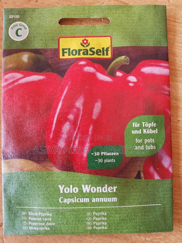 Red Bell Pepper Seeds photo 2