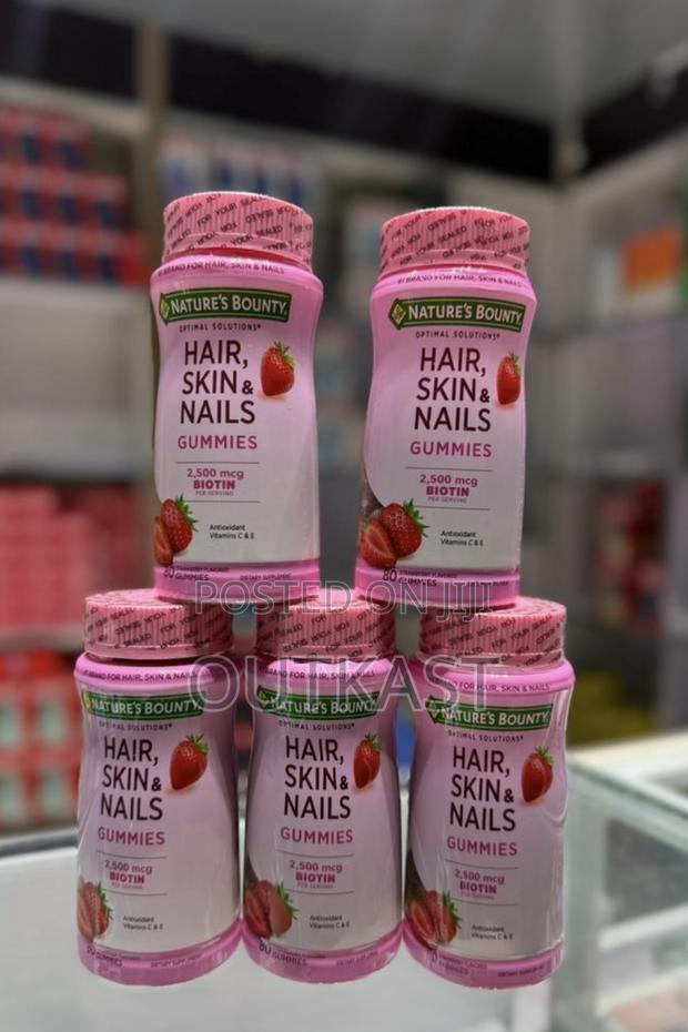 Nature’S Bountygummies Provide 2,500 MCG Biotin for Healthy Hair, Skin · Photo 4