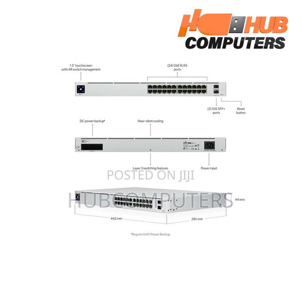 Ubiquity Usw-Pro 24-Poe Gigabit Managed Switch photo 3