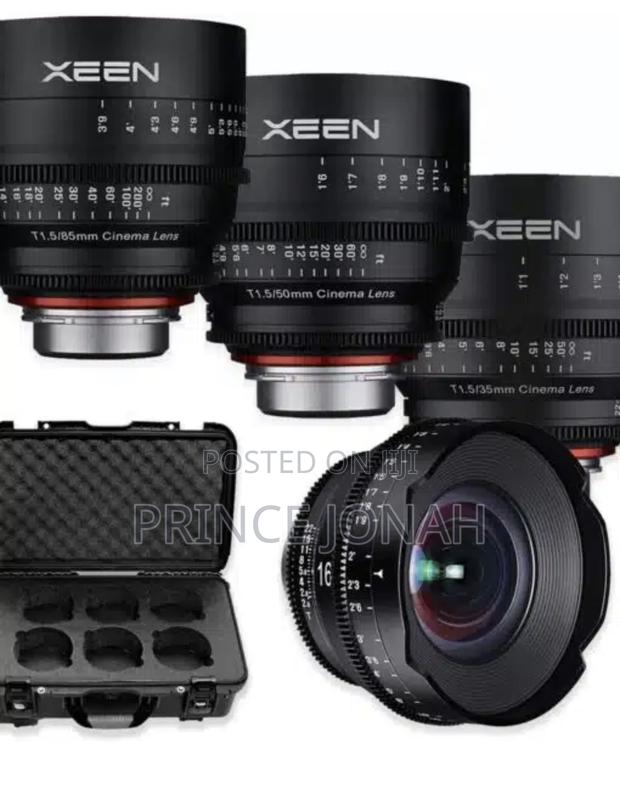 Xeen Cinema Ef/Pl Lenses Rental/Hire Accra Ghana