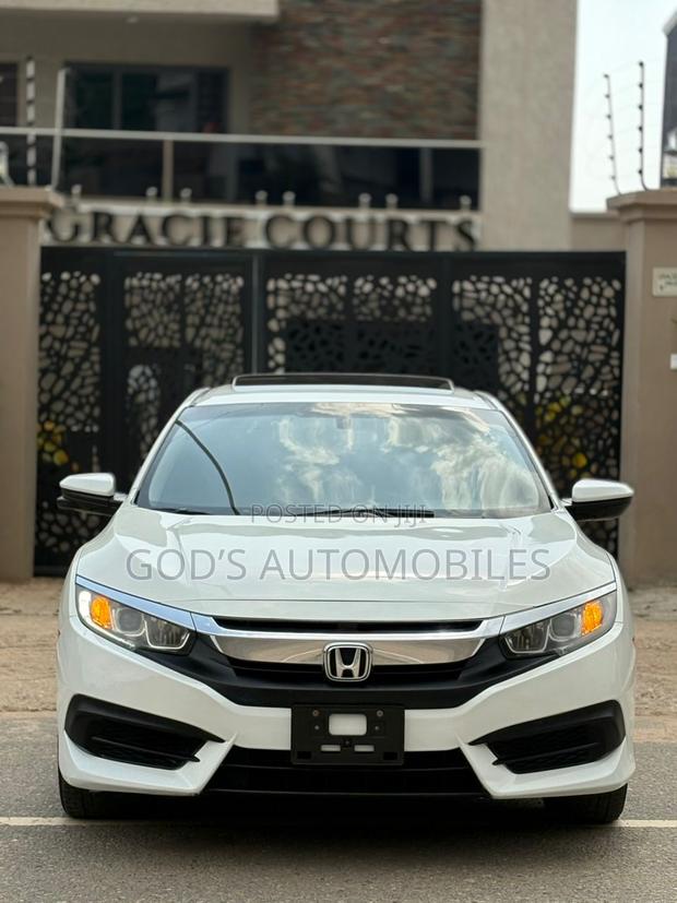 Honda Civic EX 4dr Sedan (1.5L 4cyl) 2016 White