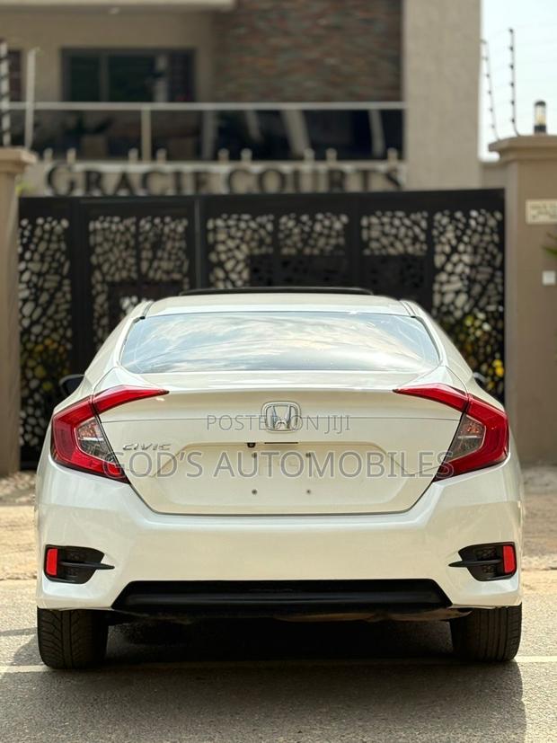 Honda Civic EX 4dr Sedan (1.5L 4cyl) 2016 White photo 7
