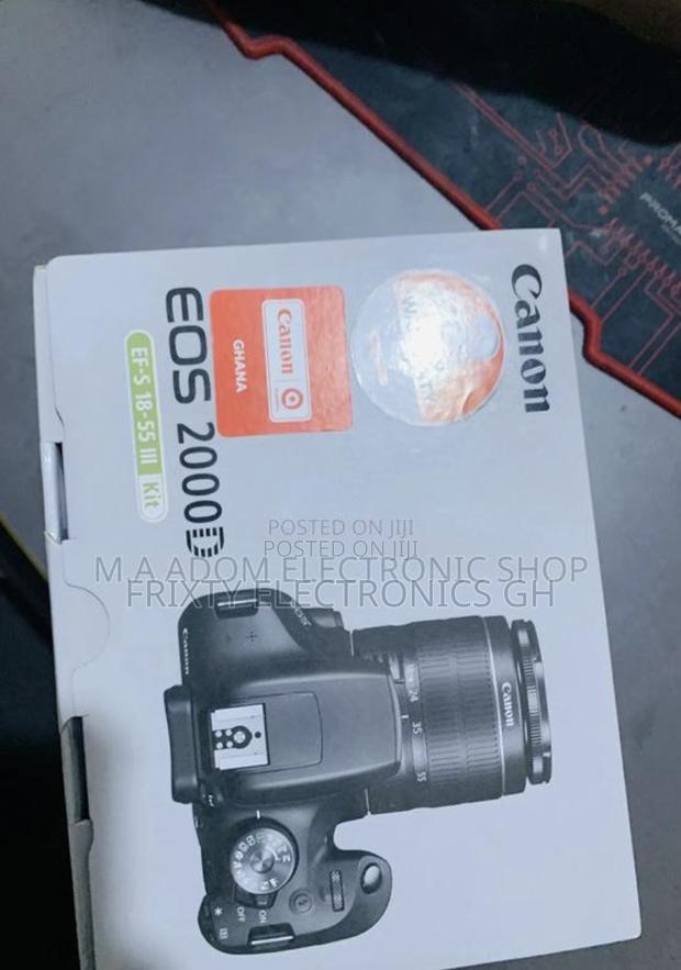 Superb _ Canon 2000d Eos Wifi Camera 18-55mm Lens