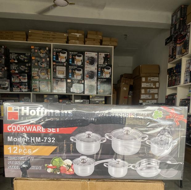 Hoffmans Quickly Heat 12pcs Set Cooking Pot · Photo 2