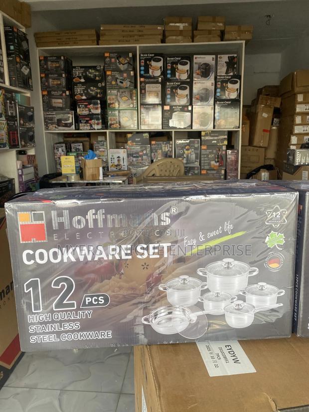 Portable 12pcs Stainless Steel Cookware Set · Photo 2