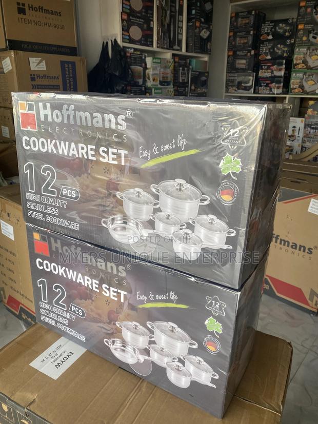 12pcs Cookware Set (Hoffmans) · Photo 2