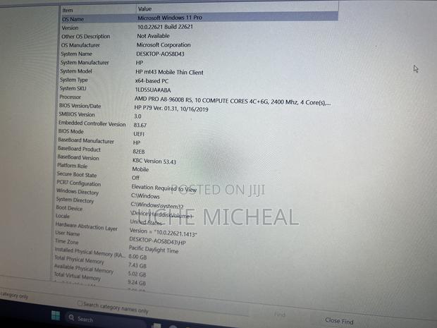 Laptop HP EliteBook 840 G3 8GB AMD A8 SSD 256GB photo 4