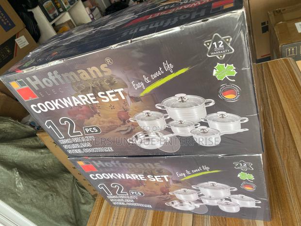 Authentic Hoffmans 12pcs Stainless Steel Cookware Set · Photo 2