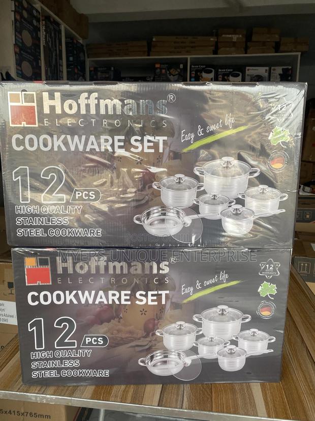 Cookware Set Hoffmans 12pcs ,Frypan With Lid · Photo 2