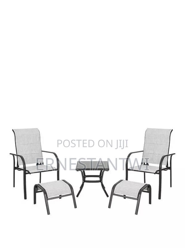 2 Seater Garden Outdoor Chair With Table and Footrest From Uk photo 2