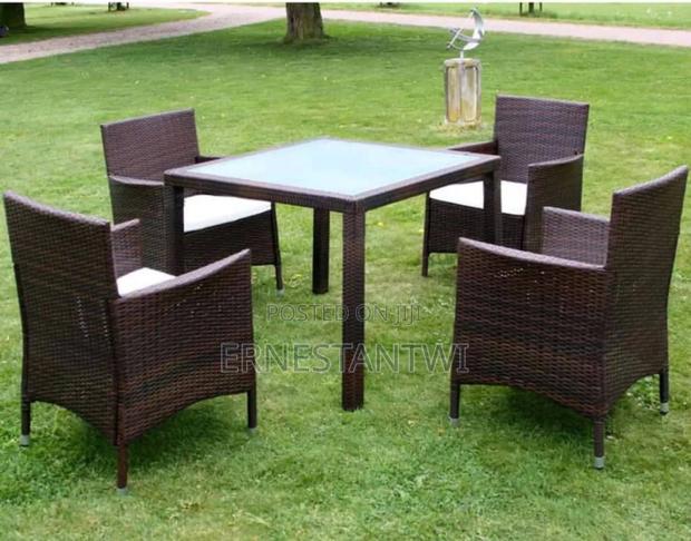 4 Seater Garden Outdoor Chair With Table From Uk photo 3
