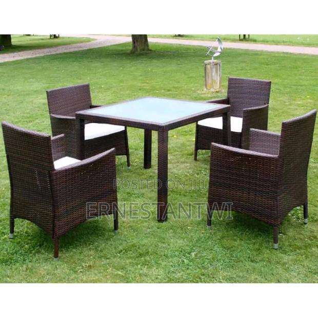 4 Seater Garden Outdoor Chair With Table From Uk photo 6