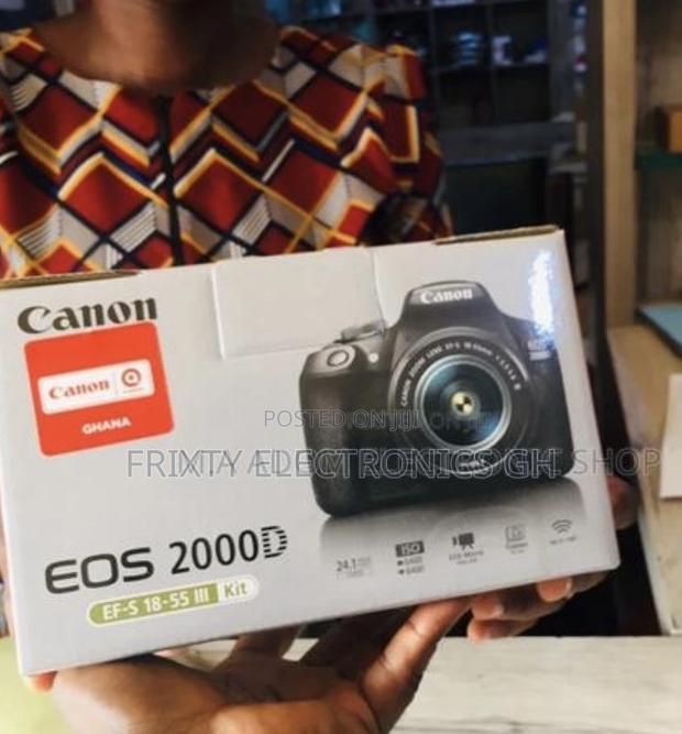 Most - New Canon 2000d Wifi - Camera 3.0 Screen + Lens 18-55mm