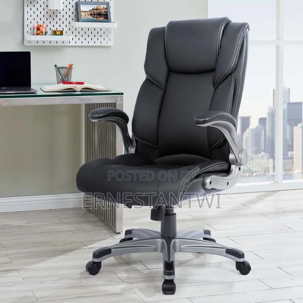 Ergonomic Home Office Leather Chair With Folding From Colamy, Uk photo 3