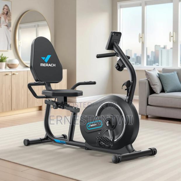 Recumbent Exercise Bike With Bluetooth Connectivity From Merach, Uk photo 6
